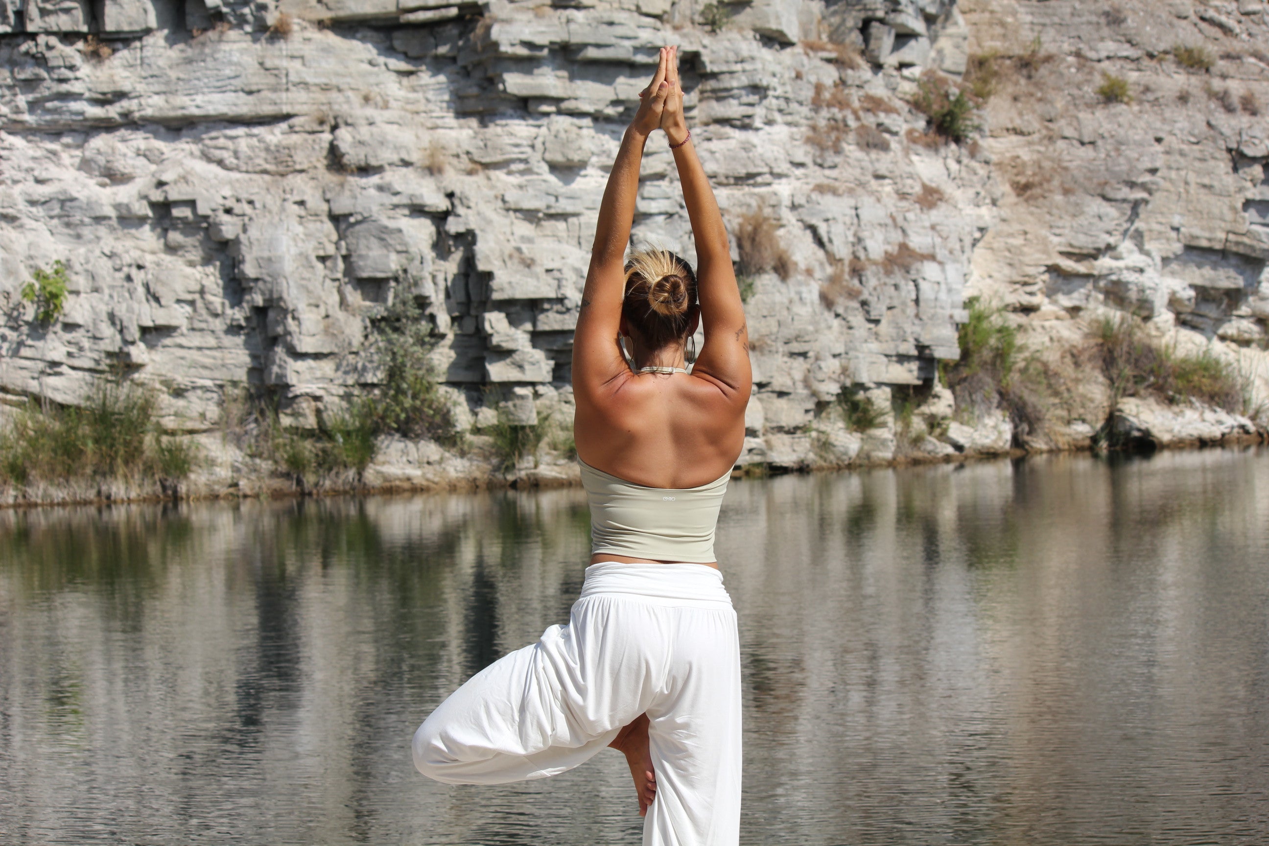 Harem Pants White