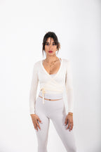 Valentina wrap top