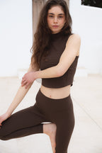 Byron high-neck tank top