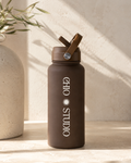 Recycled stainless steel thermal bottle