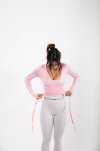 Valentina wrap top