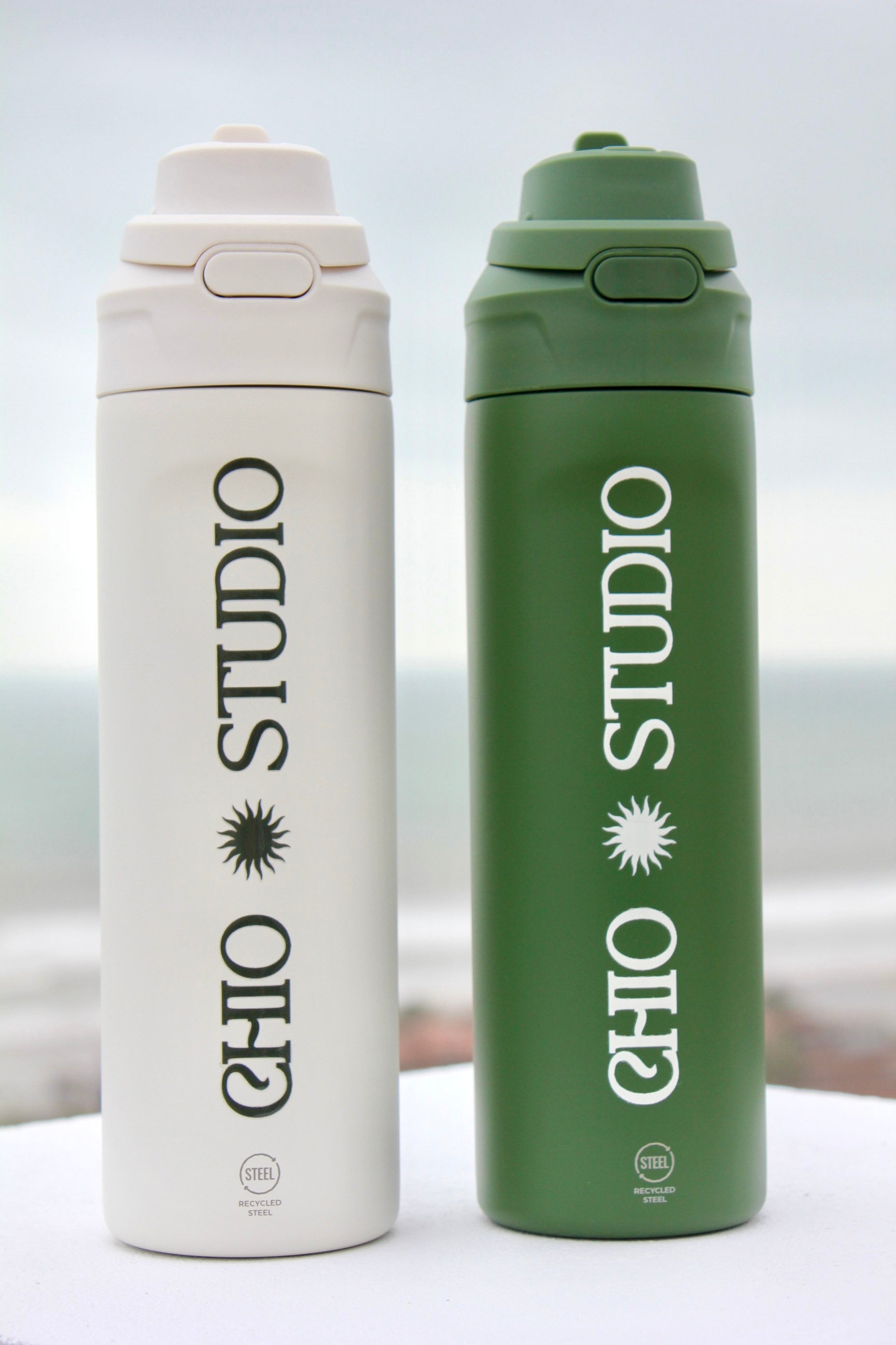 Chio recycled stainless steel thermal bottle